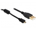 Delock USB 2.0-A apa > USB micro B apa 1m
