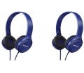 Panasonic RP-HF100E-A Fülhallgató Kék