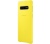 Samsung Galaxy S10 bőrtok sárga