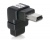 Delock Adapter USB-B mini 5pin male/female 90°angl