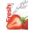 Unipap "Fresh Fruit" füzet, tűzött, A4