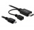 Delock Cable MHL male > High Speed HDMI male + USB