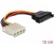 DeLock Adapter Power SATA 4pin Molex -> 15pin SATA
