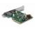 Delock PCIe x4 USB 10Gbps Type-A + Type-C
