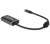 Delock USB Type-C (DP alt / Tb 3) > HDMI + tápell.