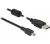 Delock USB 2.0 Type-A > USB 2.0 Mini-B 0,5m