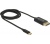 Delock USB Type-C / DisplayPort koax 4K 60Hz 1m