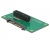 Delock Adapter U.2 SFF-8639 > PCIe x4 rögzítolemez