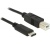 Delock USB 2.0 Type-B apa > Type-C apa 0,5m