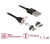 Delock mágneses USB adat- ás töltőkábel készlet