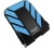 Adata DashDrive HD710 USB 3.0 kék 1TB