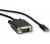 Roline USB Type-C > VGA 1m