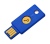 Yubico YubiKey FIDO2 U2F NFC biztonsági kulcs
