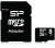 Silicon Power Micro SD 8GB + SD adapter CL10