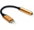 Roline USB Type-C - 3,5mm arany audio adapter