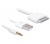 Delock kábel IPho > USB 2.0 + Audio 3.5mm, RCA (Ci