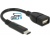 Delock USB 2.0 C / A ShapeCable apa > anya 0,15m