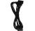 BitFenix Molex hosszabbító 45cm fekete/fekete