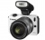 Canon EOS M + EF-M 18-55mm + 90EX Kit Fehér