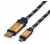 Roline Gold USB 2.0 A/Mini-B 3m