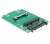 Delock Converter Micro SATA 16 Pin > mSATA half si