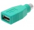Roline VALUE PS/2 to USB adapter egérhez, zöld