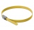 Delock r.m. acél kábelkötegelők 200mm 10db sárga