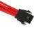 Phanteks 6 tűs PCIe hosszabbító piros