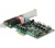 Delock PCIe 7.1 24bit 192kHz TOSLINK ki/be