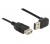 Delock EASY-USB 2.0 A ívelt fel/le apa > anya 0,5m