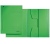 Leitz pólyás dosszié, karton, A4, zöld