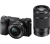 Sony α6100 16-50mm + 55-210mm fekete kit