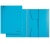 Leitz pólyás dosszié, karton, A4, kék