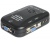 Delock 2 > 1 VGA KVM kapcsoló USB-vel és audioval