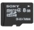 SONY 8GB  Micro SD Card+SD adapter