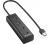 Sharkoon 4 portos USB 3.0 alumíniumhub fekete