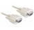Delock Cable serial Null modem 9 pin female / fema