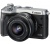 Canon EOS M6 + EF-M 15-45mm + EF-M 55-200mm ezüst