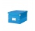 Leitz Irattároló doboz, A5, lakkfényű, kék