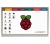 Raspberry Pi 5 hüvelykes érintőkijelző