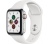 Apple Watch S5 40mm LTE acél ezüst/fehér sportszíj