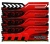 Geil Evo Forza DDR4 3200MHz CL16 Kit4 32GB piros