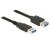 Delock USB 3.0 hosszabbító 0,5m fekete