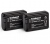 Hahnel HL-XW50 Twin Pack (Sony NP-FW50 1000mAh)