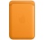 Apple MagSafe-rögzítésű iPhone bőrtárca sárga