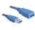 Delock USB3.0-A (apa/anya), 5 méteres hosszabbító 