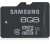 Samsung microSD Pro 8GB adapterrel