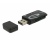 Delock USB 2.0 SD/MicroSD kártyaolvasó