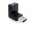Delock USB 3.0 apa-anya 90°-ban elforgatva
