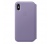 Apple iPhone XS kinyitható bőrtok lila